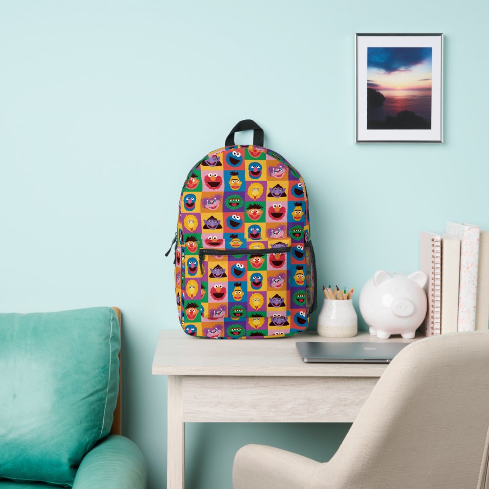 Elmo and Friends Printed Backpack