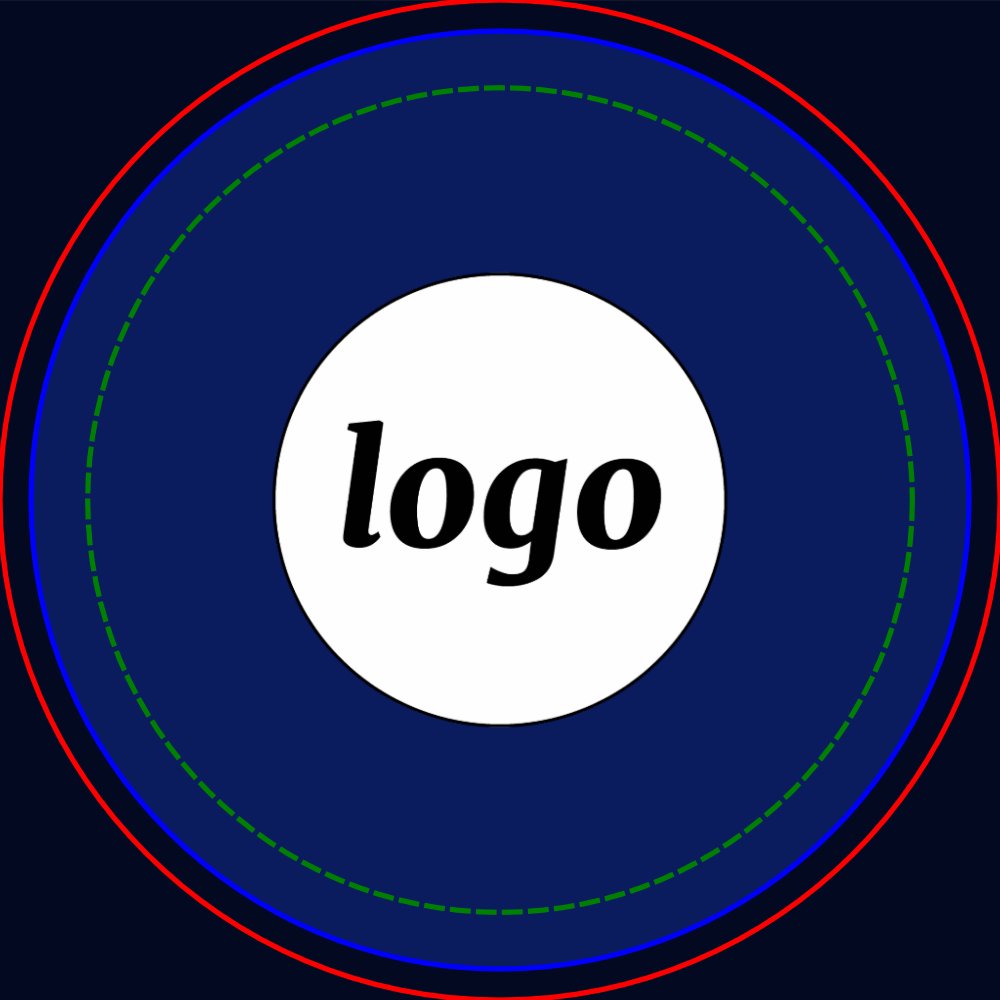 Logo Text Promotional Business Navy Blue Duffle Bag