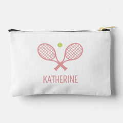 Personalized Tennis Player Custom Name Tennis Accessory Pouch