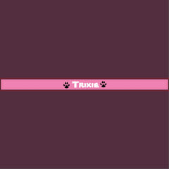 Cute Pink Black Paws Personalized Dog Pet Collar
