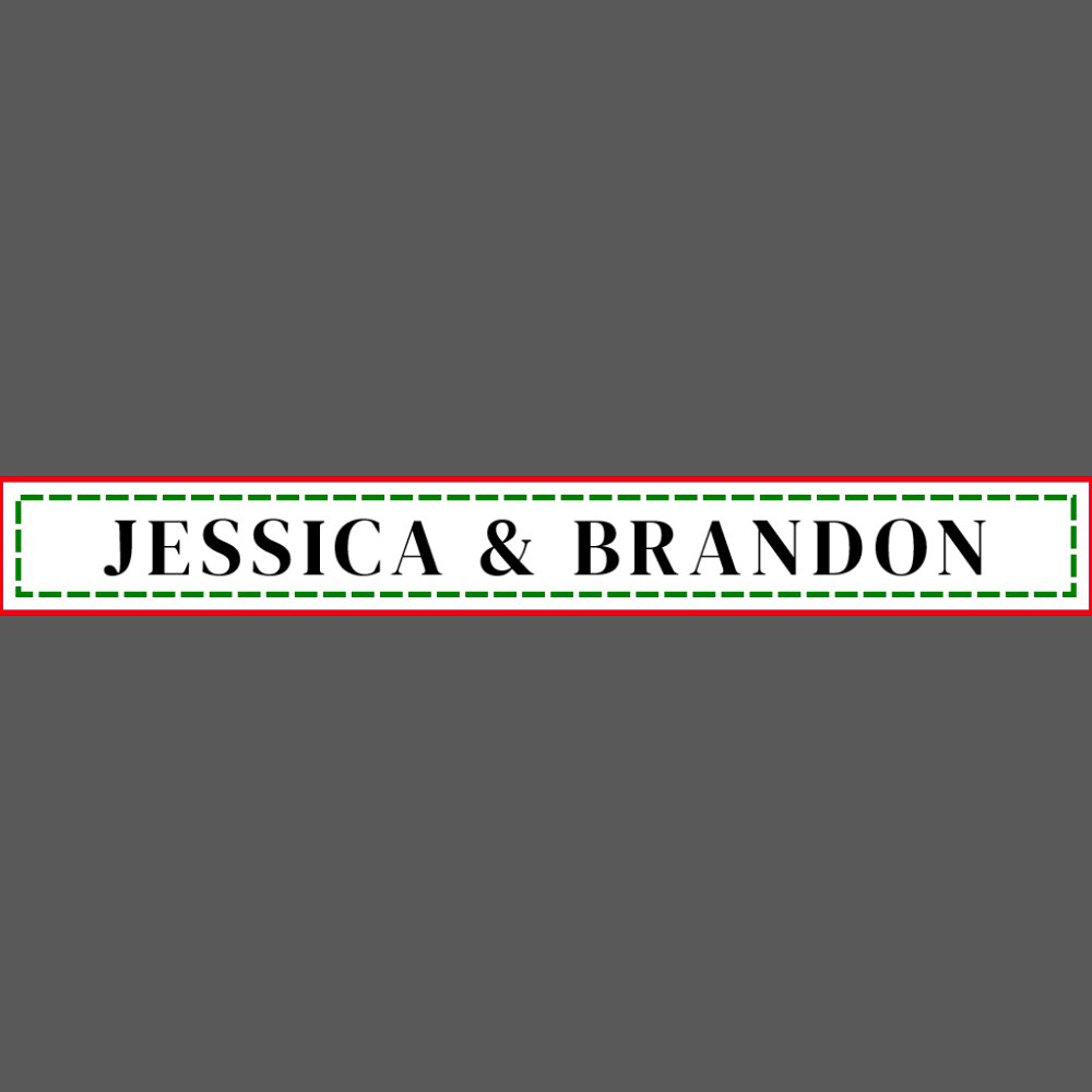 Elegant Wedding Monogram Couples Names Game Topple Tower