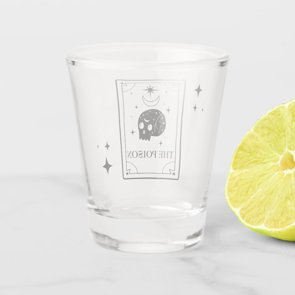 Tarot Mystic Fortune Shot Glass