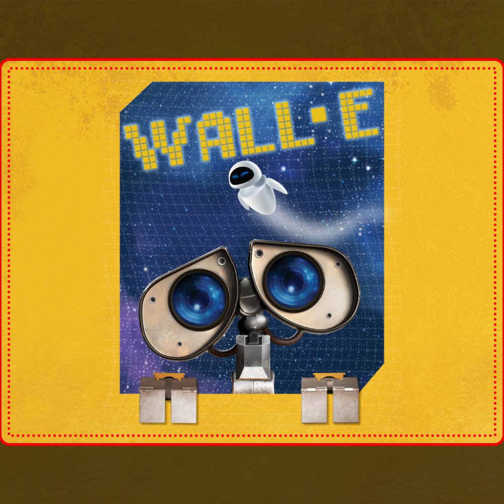 WALL-E 2 METAL LUNCH BOX