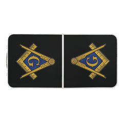 Freemason Party BBQ Masonic Freemasonry Beer Pong Table