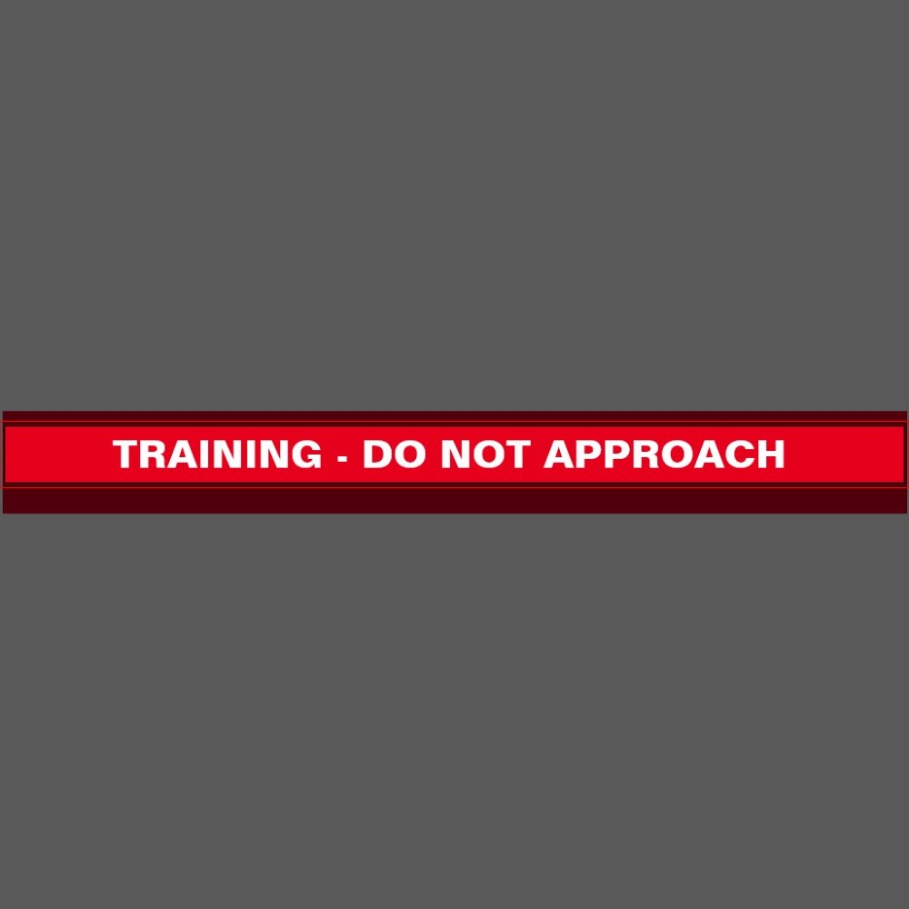 Training - do not approach leash