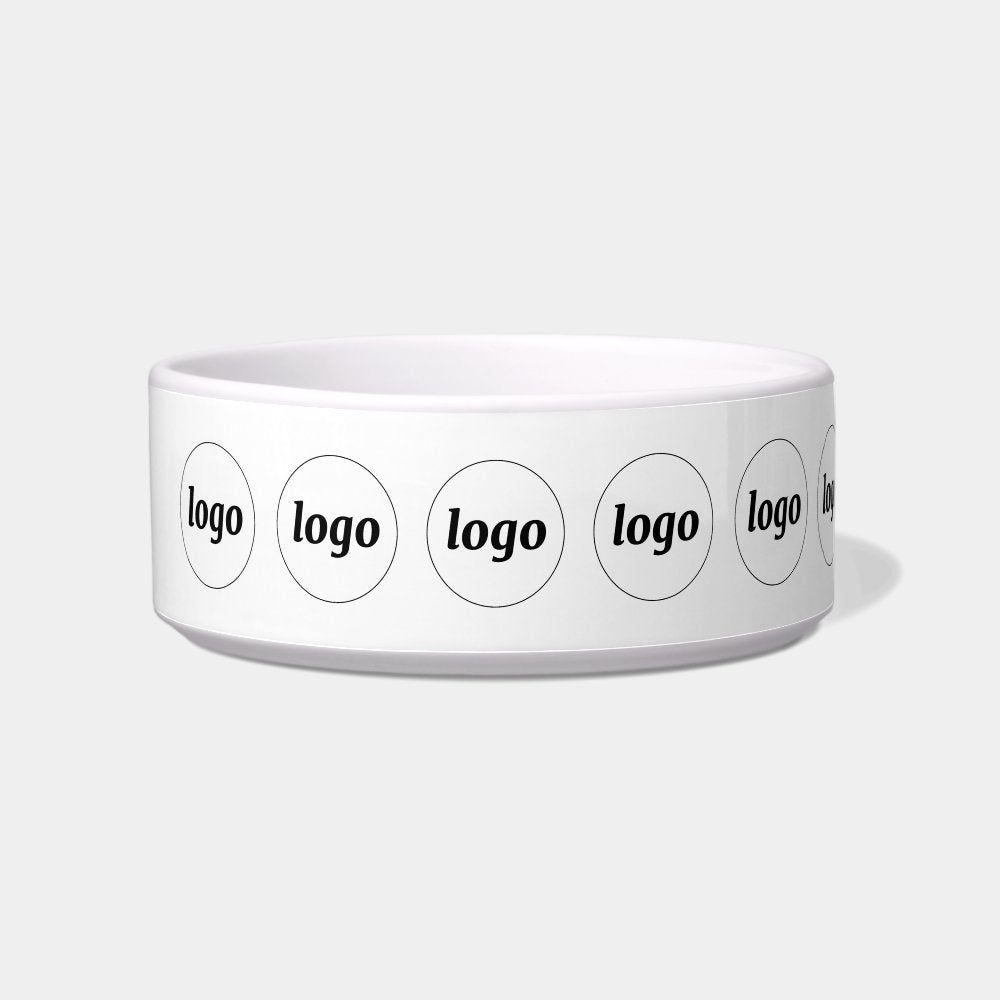 Simple Logo Business Promotional Pet Bowl