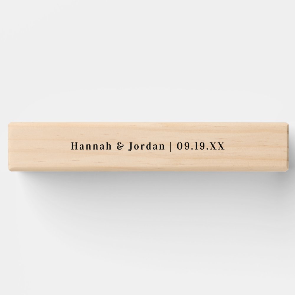 Piece of Advice | Wedding Guestbook Alternative Topple Tower