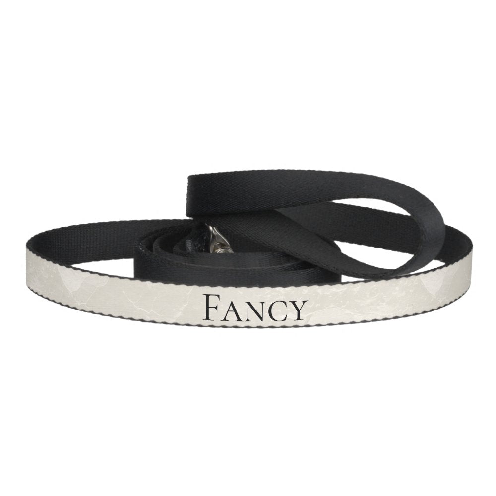 Glam White Ivory Pearl  Pet Leash