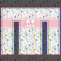 Wildflower Monogram Duffle Bag
