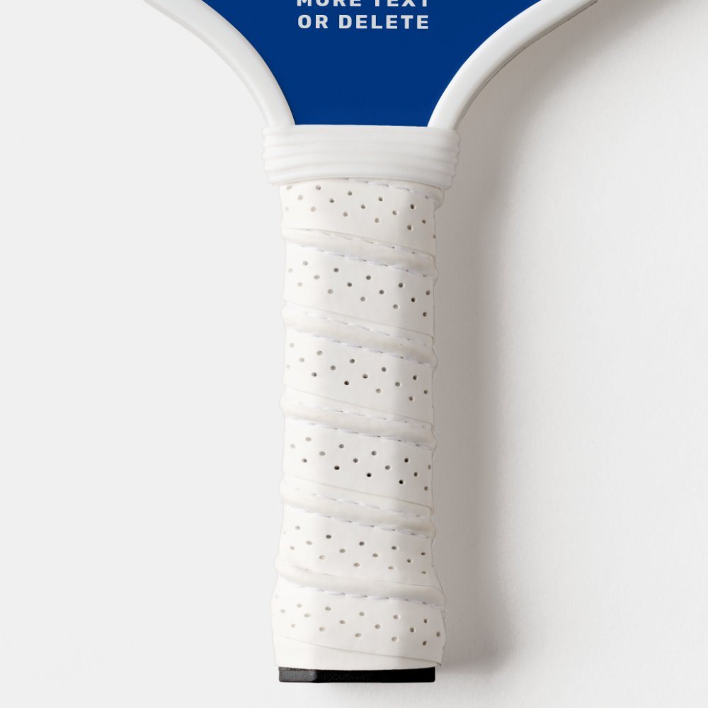 Add Your Custom Pickleball Saying, Quote Name Text Paddle
