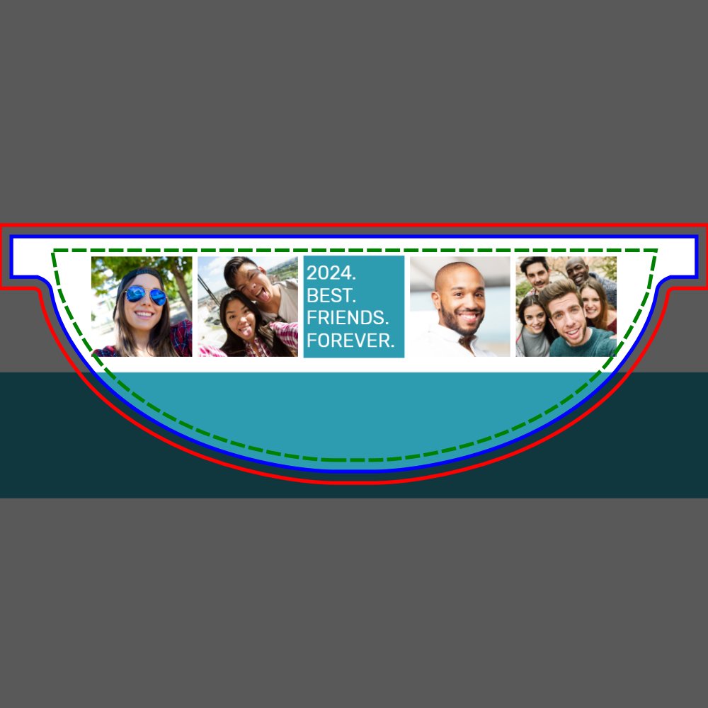 YOUR PHOTOS & Custom Text Fanny Pack