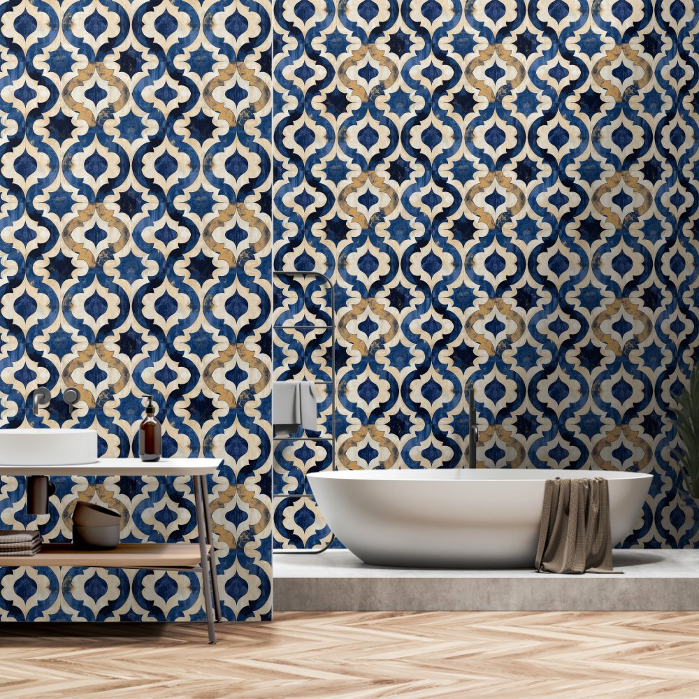 Bohemian Moroccan  Wallpaper