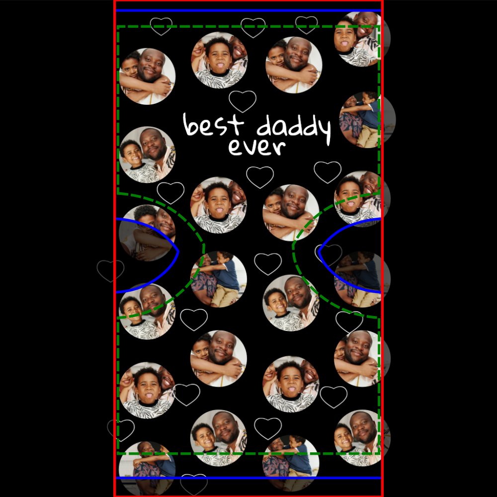4 Photo Collage Best Daddy Ever Socks