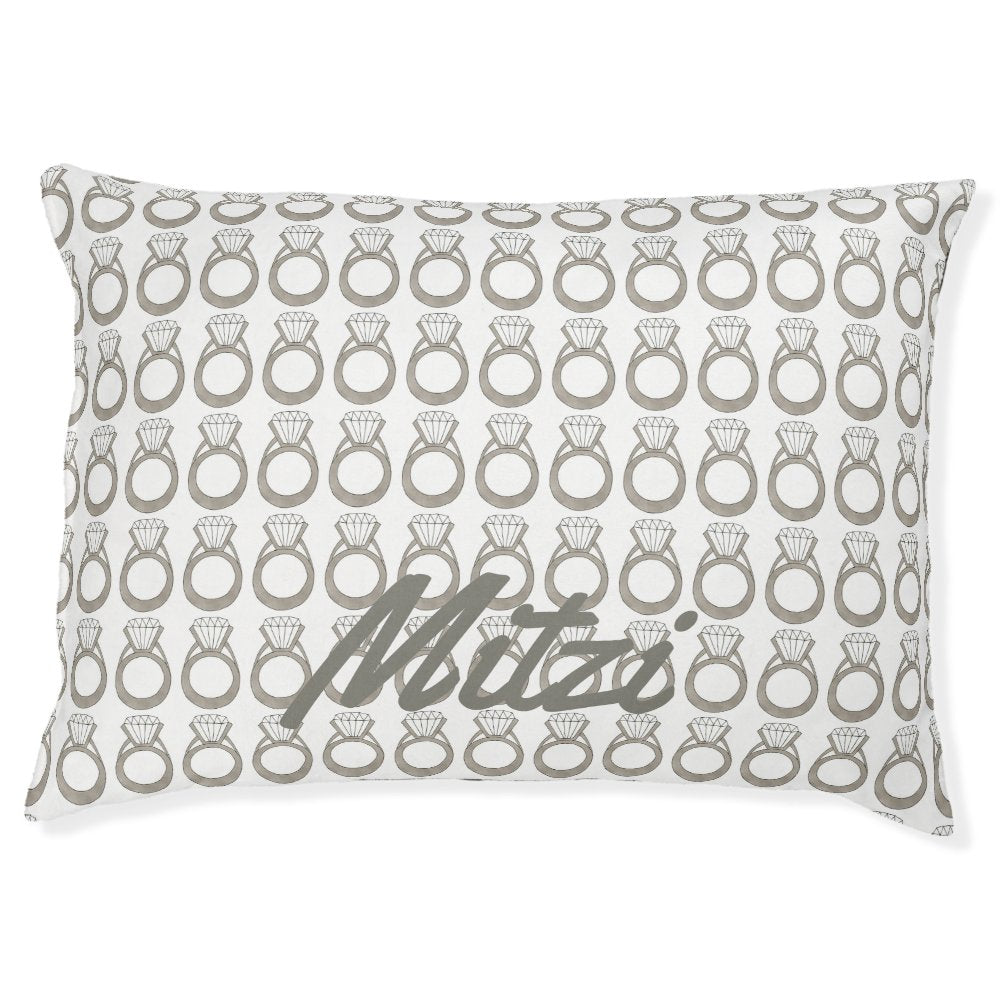 Diamond Ring Bling Personalized Fashion Pet Bed