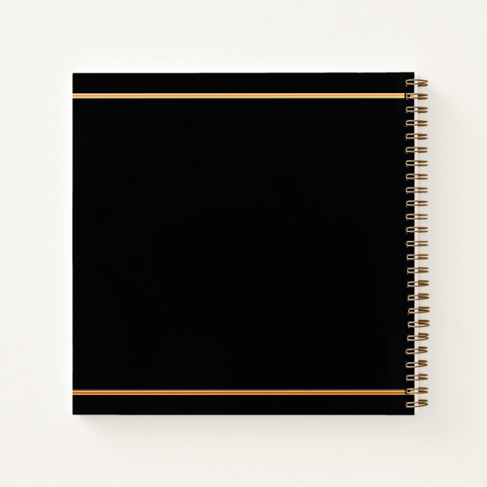 Guest book birthday black gold minimalist