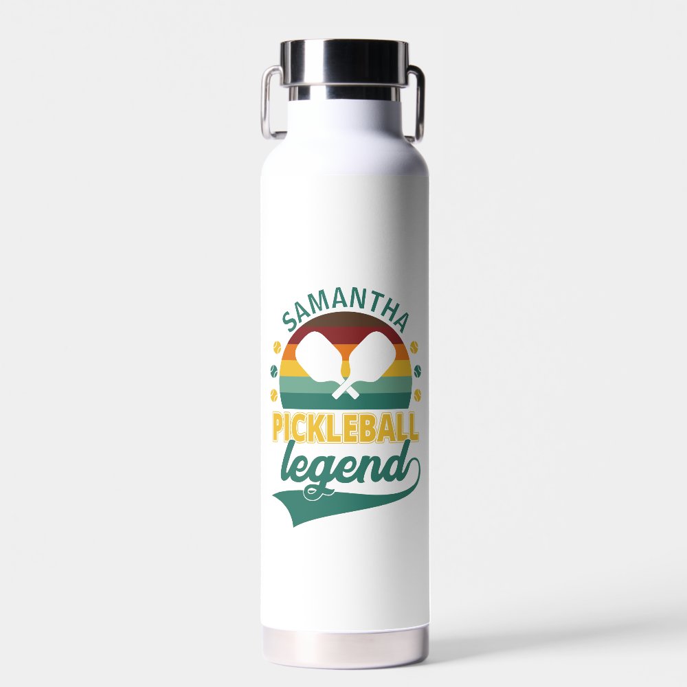 Legend Monogram Pickle Ball  Pickleball  Water Bottle