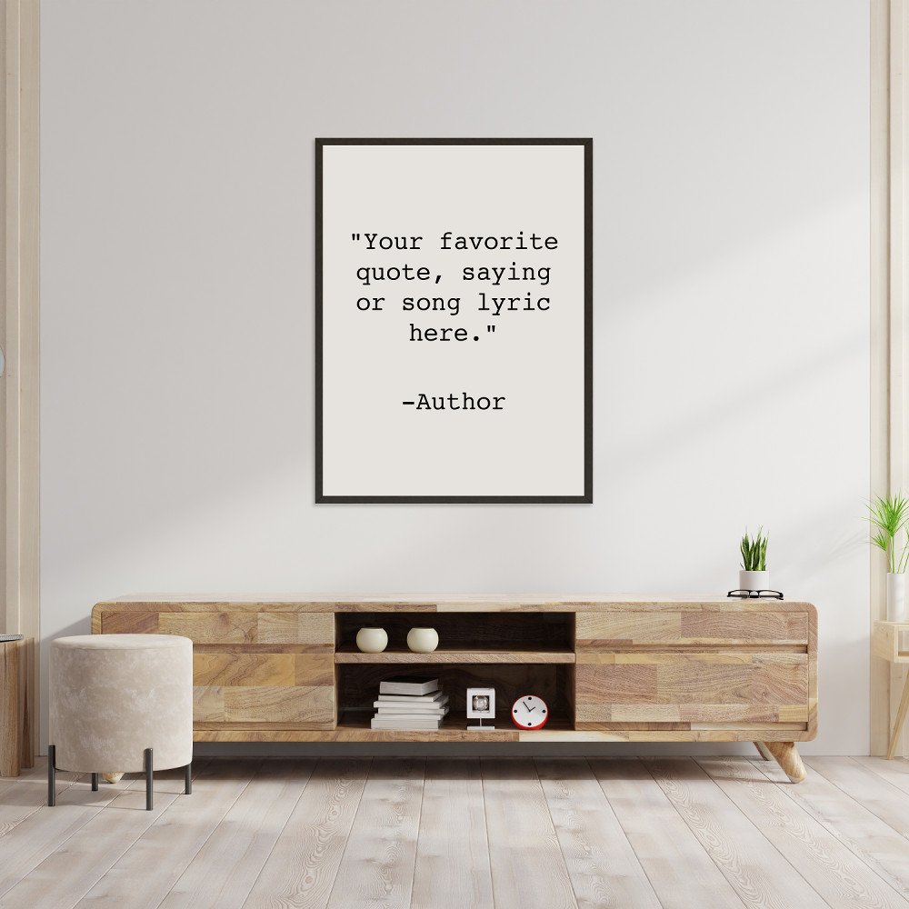 Create Your Own Quote Poster