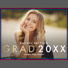 Modern Mix Graduation Yard Sign