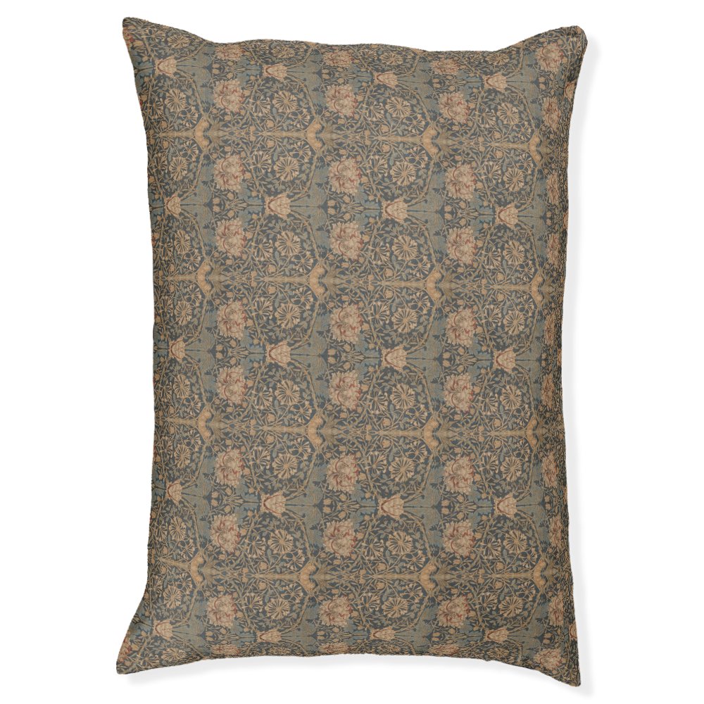 William Morris: Blue Honeysuckle Pet Bed