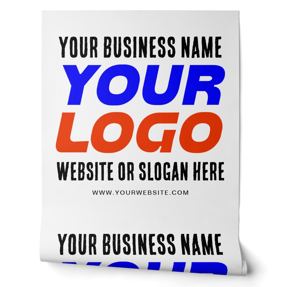 Custom Business Logo, Name, Website, Slogan Wallpaper