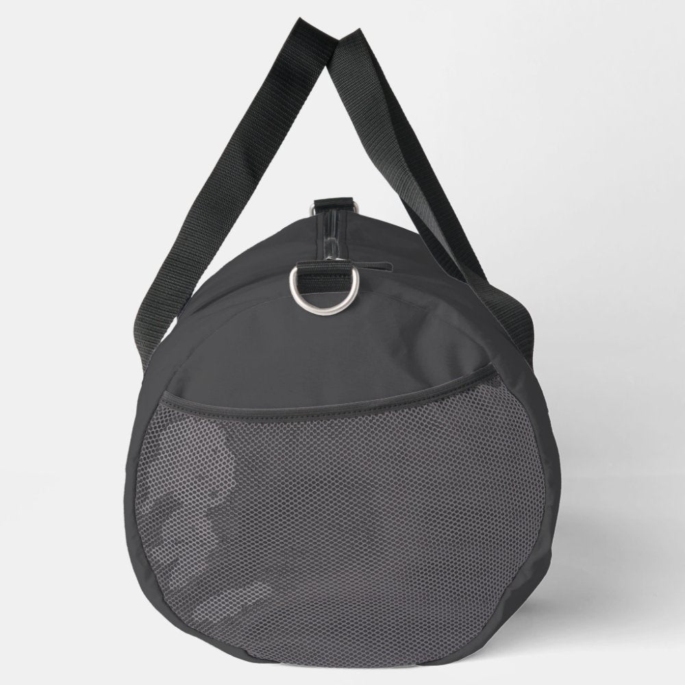 Sport Typography Gym Bag Custom Name