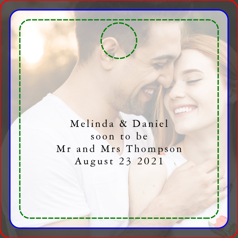 Modern Script Elegant Engagement Photo Keepsake Ceramic Ornament