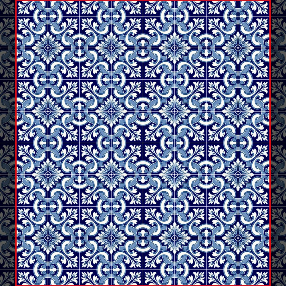Portuguese blue tile espadrilles