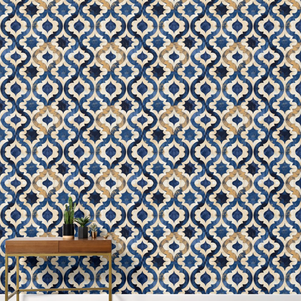 Bohemian Moroccan  Wallpaper