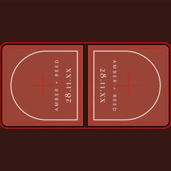 Terracotta Arch Wedding Beer Pong Table