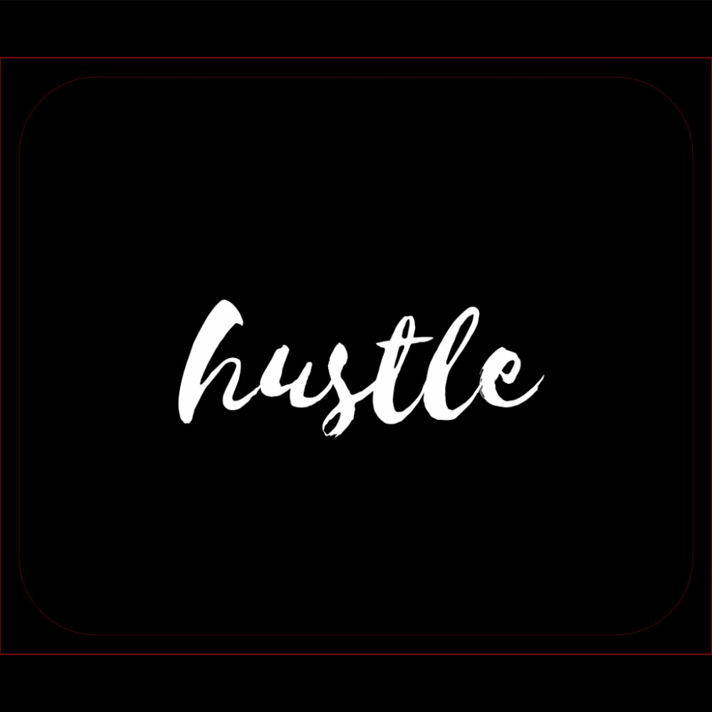 Hustle mousepad