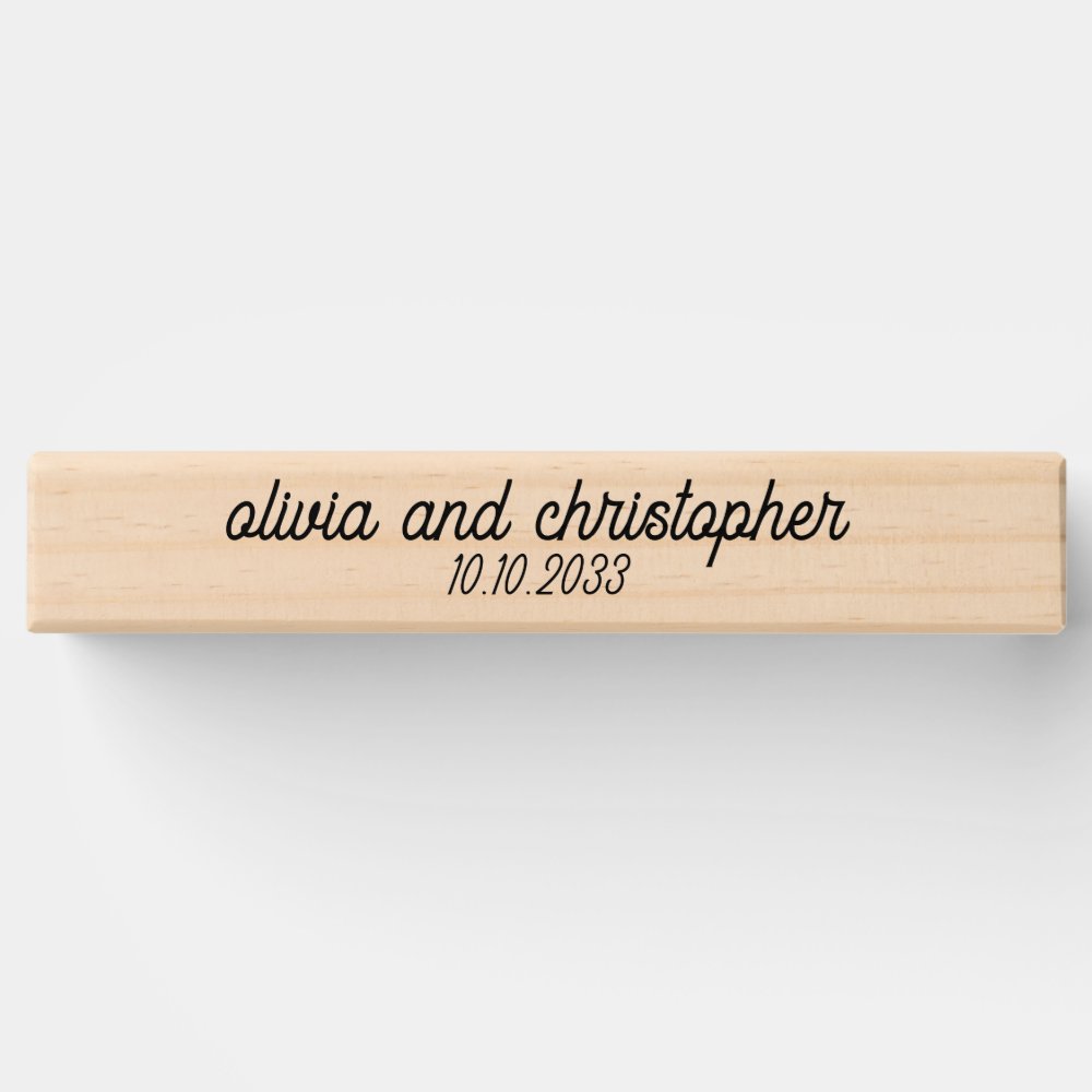 Personalized Photo Bridal Shower Wedding Jenga