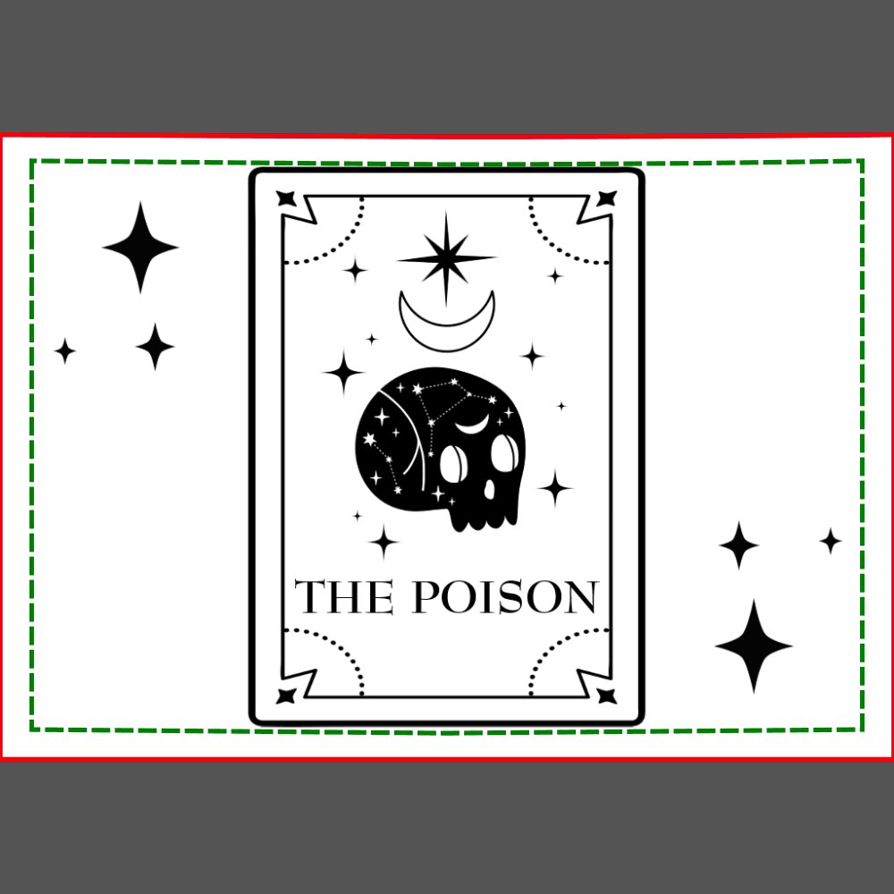 Tarot Mystic Fortune Shot Glass