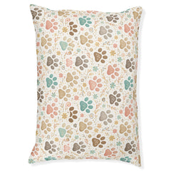 Cute Paw Prints Pet Bed