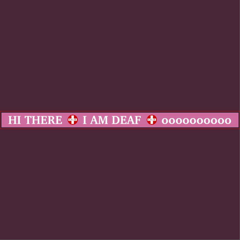 Deaf pet DIY pink Collar