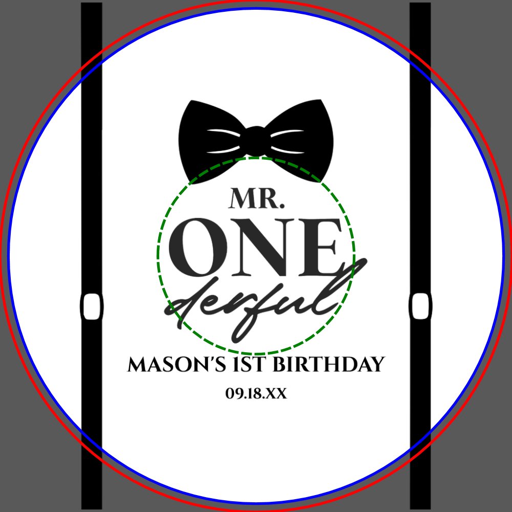 Mr. ONEderful Bowtie First 1st Birthday Party Paper Bowls