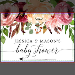 Baby Shower Directional Yard Sign