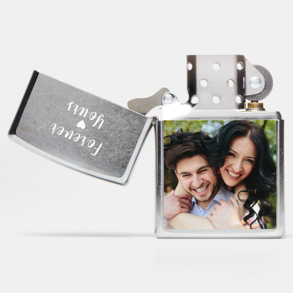 Add Your Photo | Free Text Custom Zippo Lighter