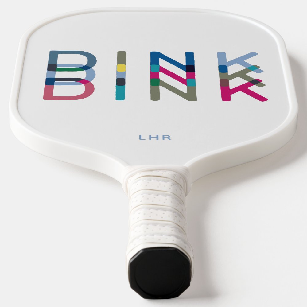 Dink Personalized Custom Name Pickleball Paddle