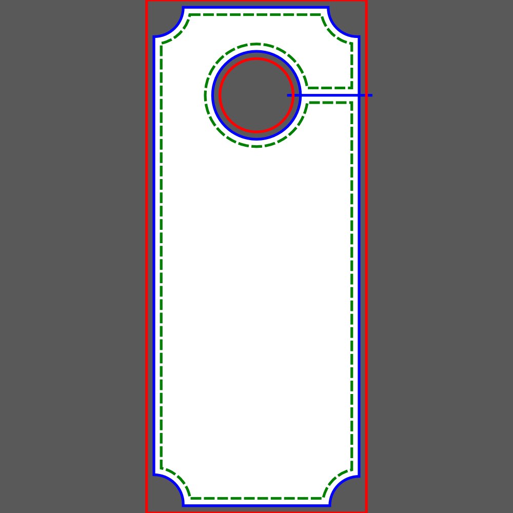 Landscaping & Lawn Service Professional Door Hange Hanger