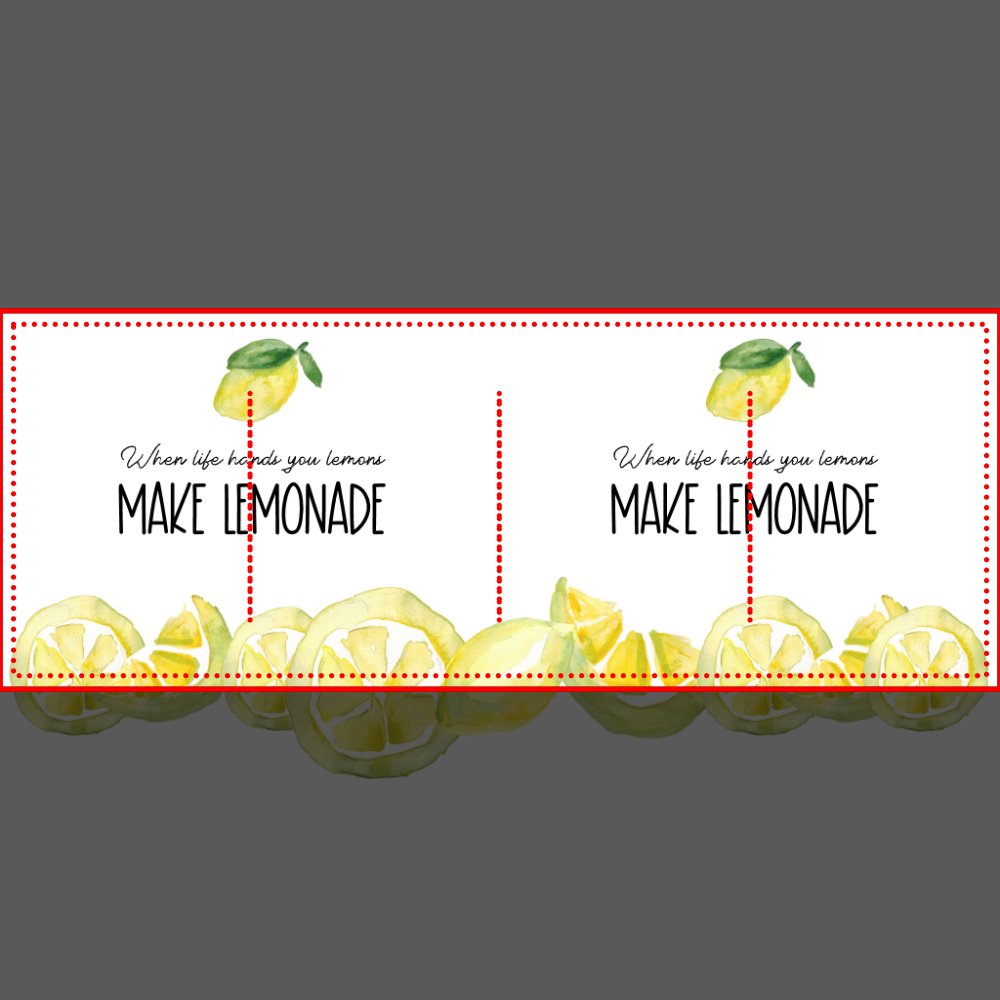 When life hands you lemons make lemonade beverage pitcher