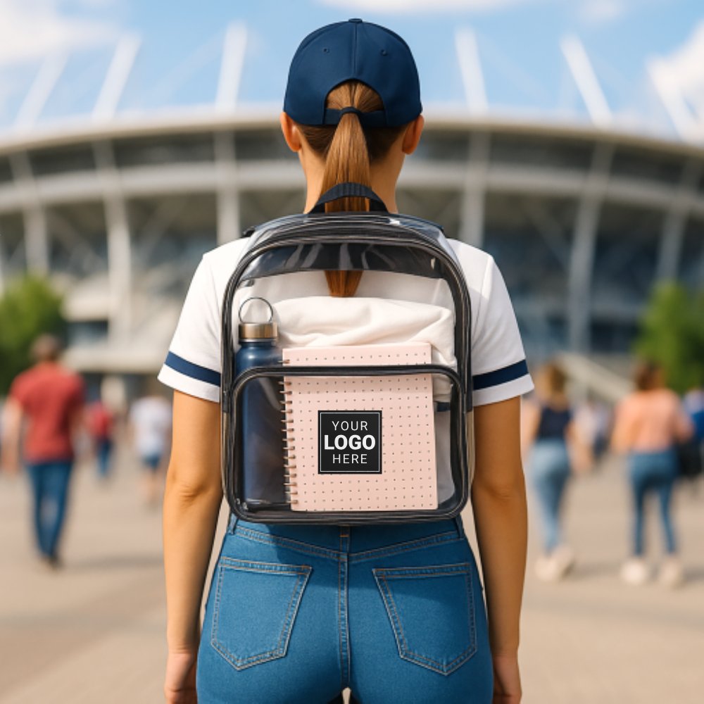 Company Logo Your Way Clear Backpack
