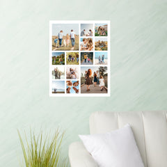 Create Your Own 14 Photo Collage Wall Decal