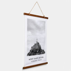 Black & White Photography France Wall Hanging Tapestry