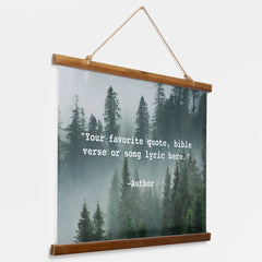 Create Your Own Quote Hanging Tapestry