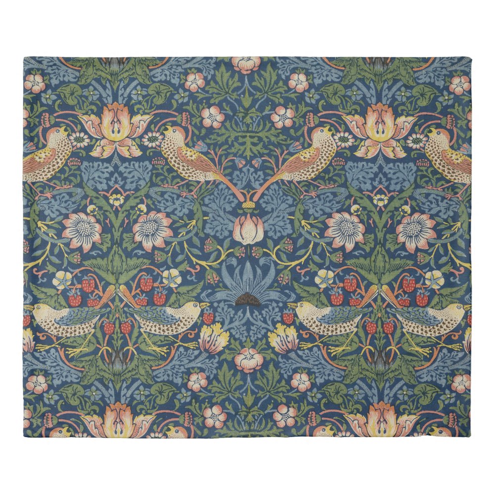 William Morris Strawberry Thief Duvet Cover