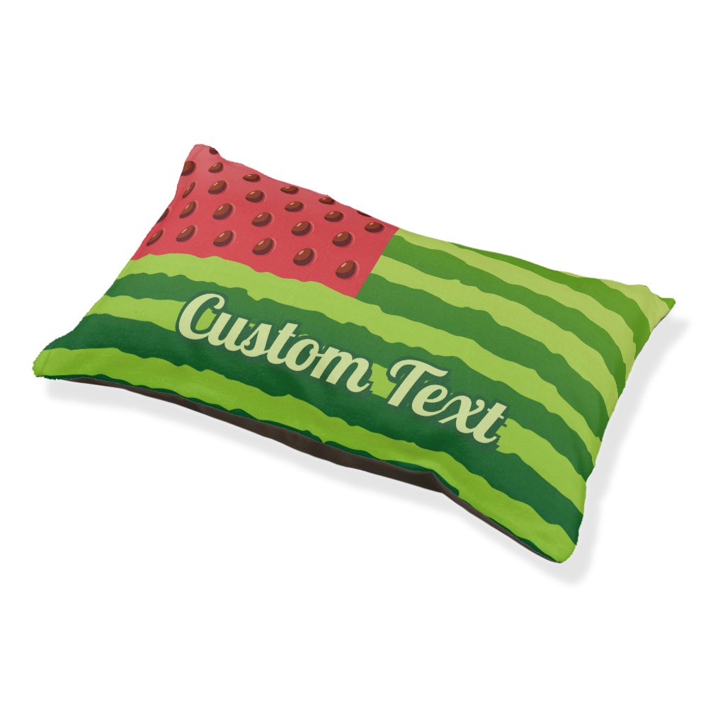 Watermelon Flag Pet Bed