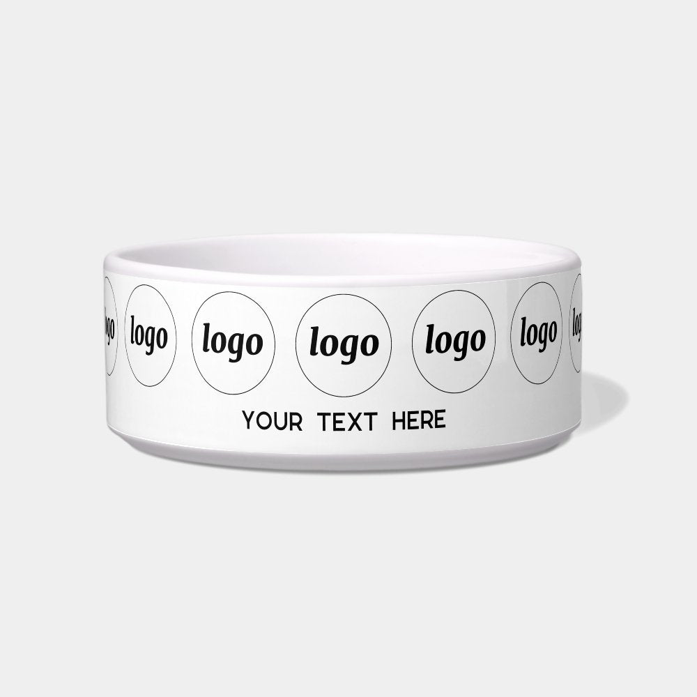 Simple Logo Business Promotional Pet Bowl