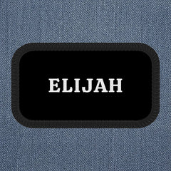 Name Business Employee Bold Retro Patch