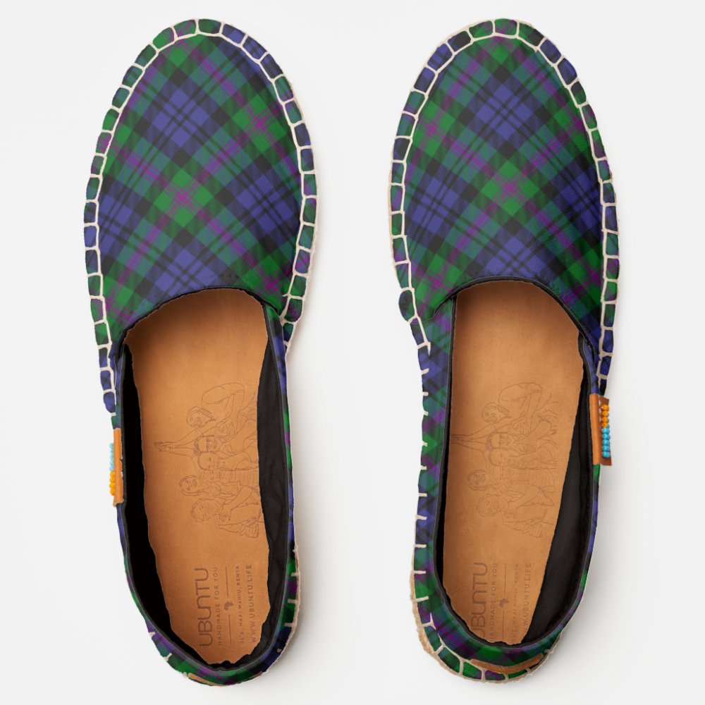 Clan Baird Tartan Espadrilles