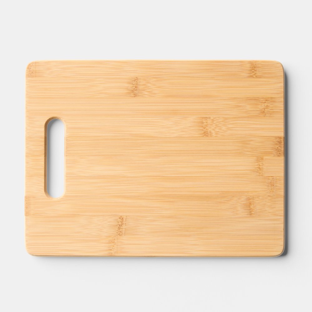 Custom Family Name and Initial Etched  Engraved Cutting Board